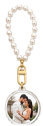 Pearl strap photo booth keychain option